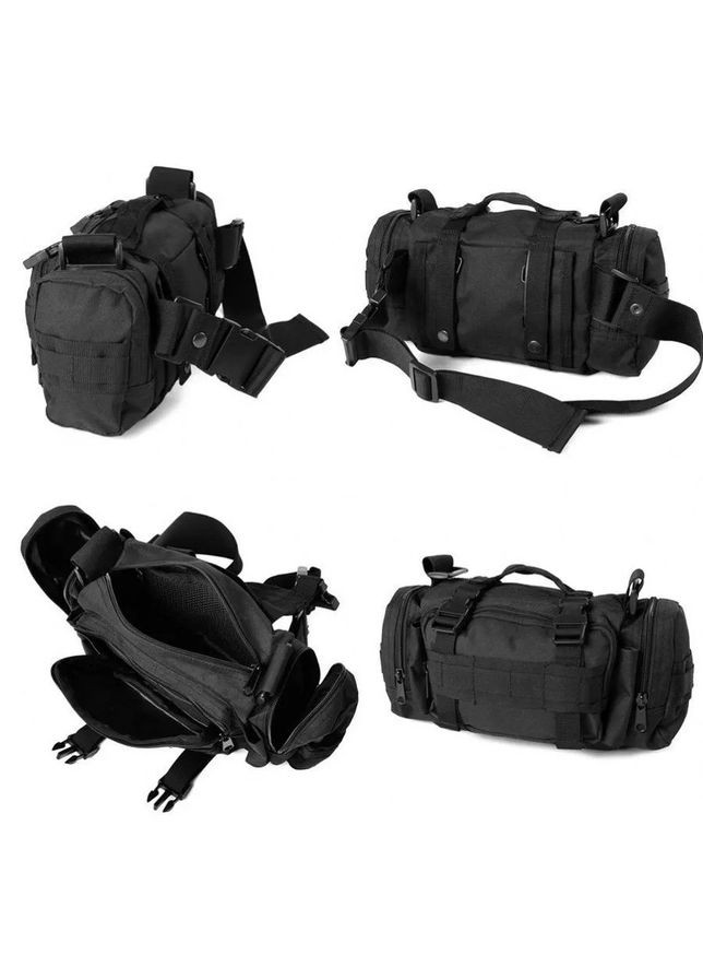 Универсальная тактическая сумка – результат нагрудная поясная на MOLLE сумка с ремнем на плечо 5 л No Brand (372017445)