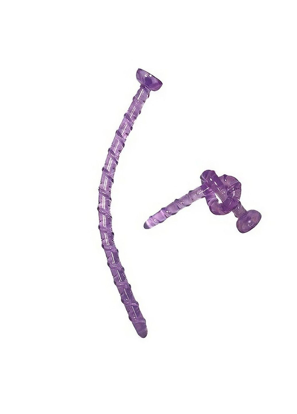 Довга анальна пробка із спіралеподібною текстурою 47*2 см We Love (362590014)