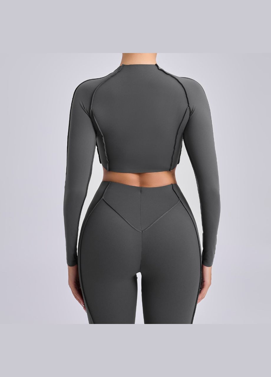 Рашгард «зі швами назовні» з чашками, темно-сірого кольору, розмір L Trends (330756982)