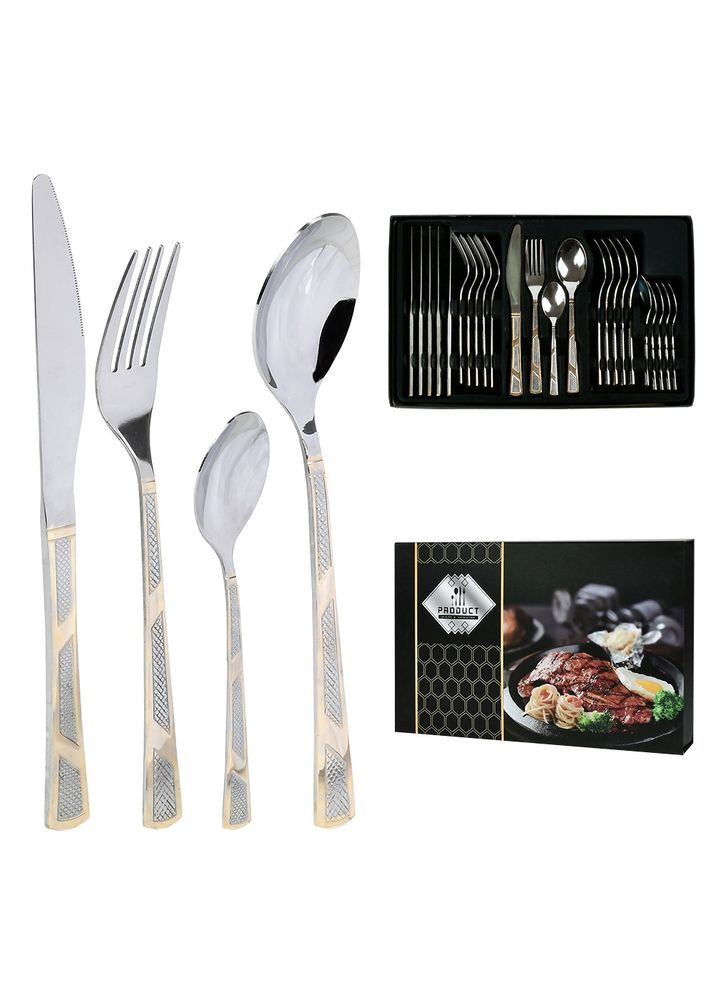 Набір столових приборів SS "Luxury" 24пр/наб Home (317319762)