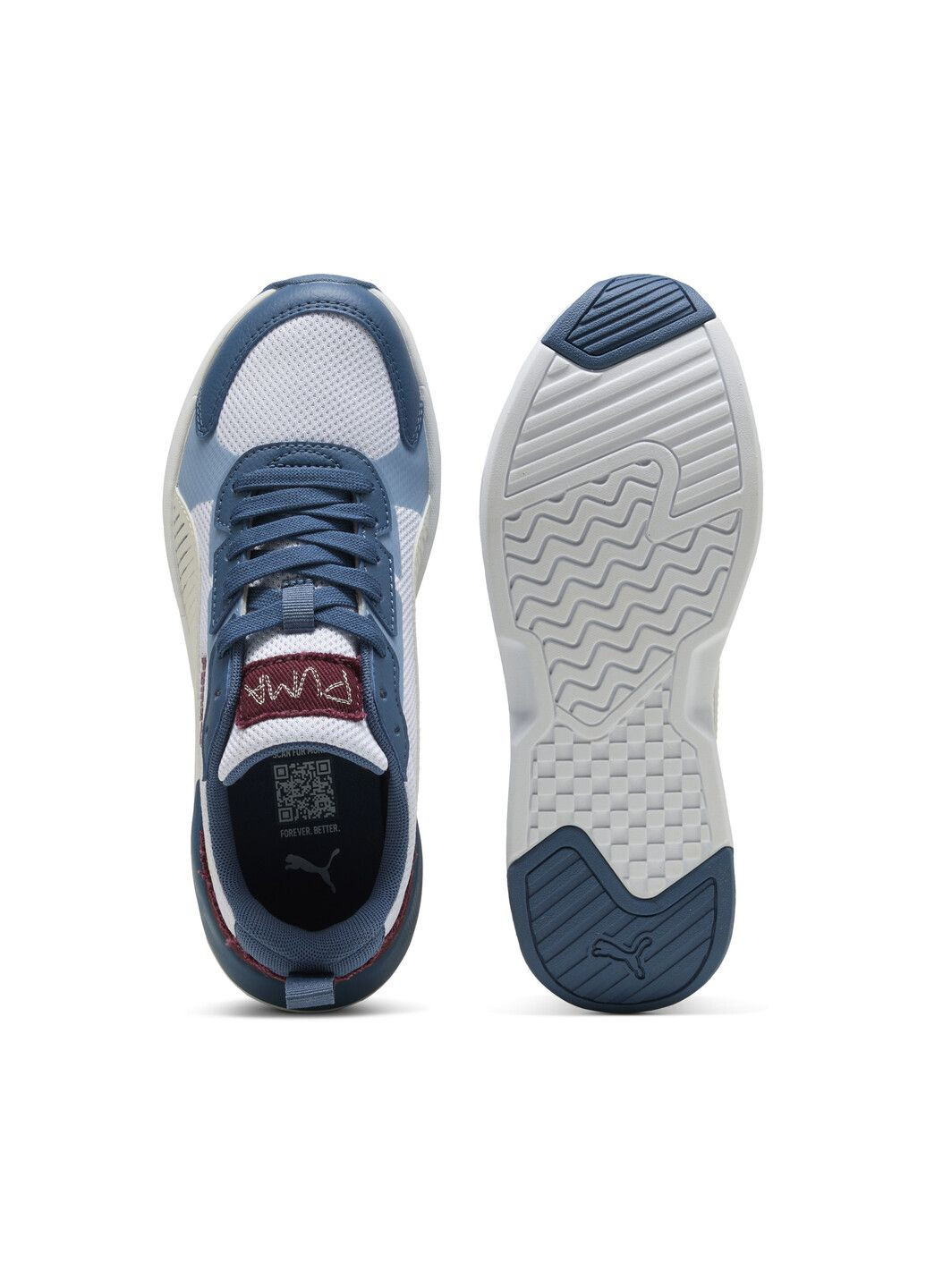 Серые всесезонные кроссовки x-ray 3 mid90s sneakers youth Puma