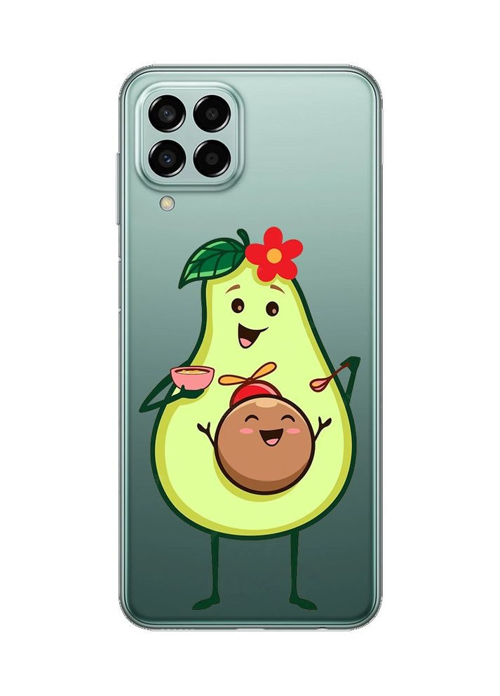 Прозорий чохол на Samsung Galaxy M33 5G:: Малюк Авокадо (принт 309) Creative (360709162)
