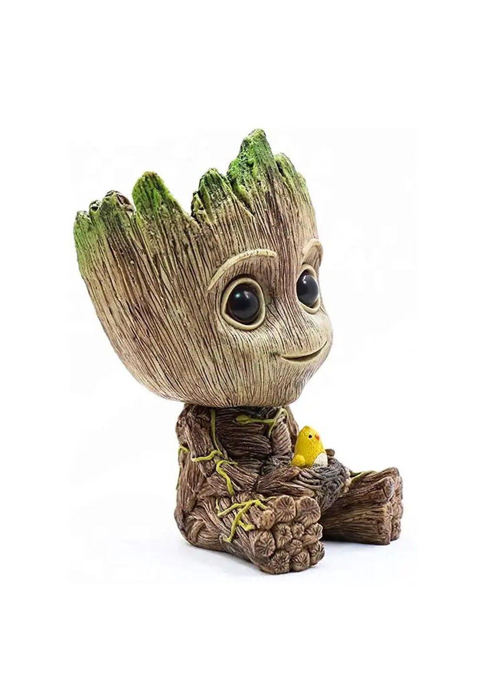 Горщик для вазонів та канцелярії Грут Groot G9 Малюк з пташеням No Brand (332636921)