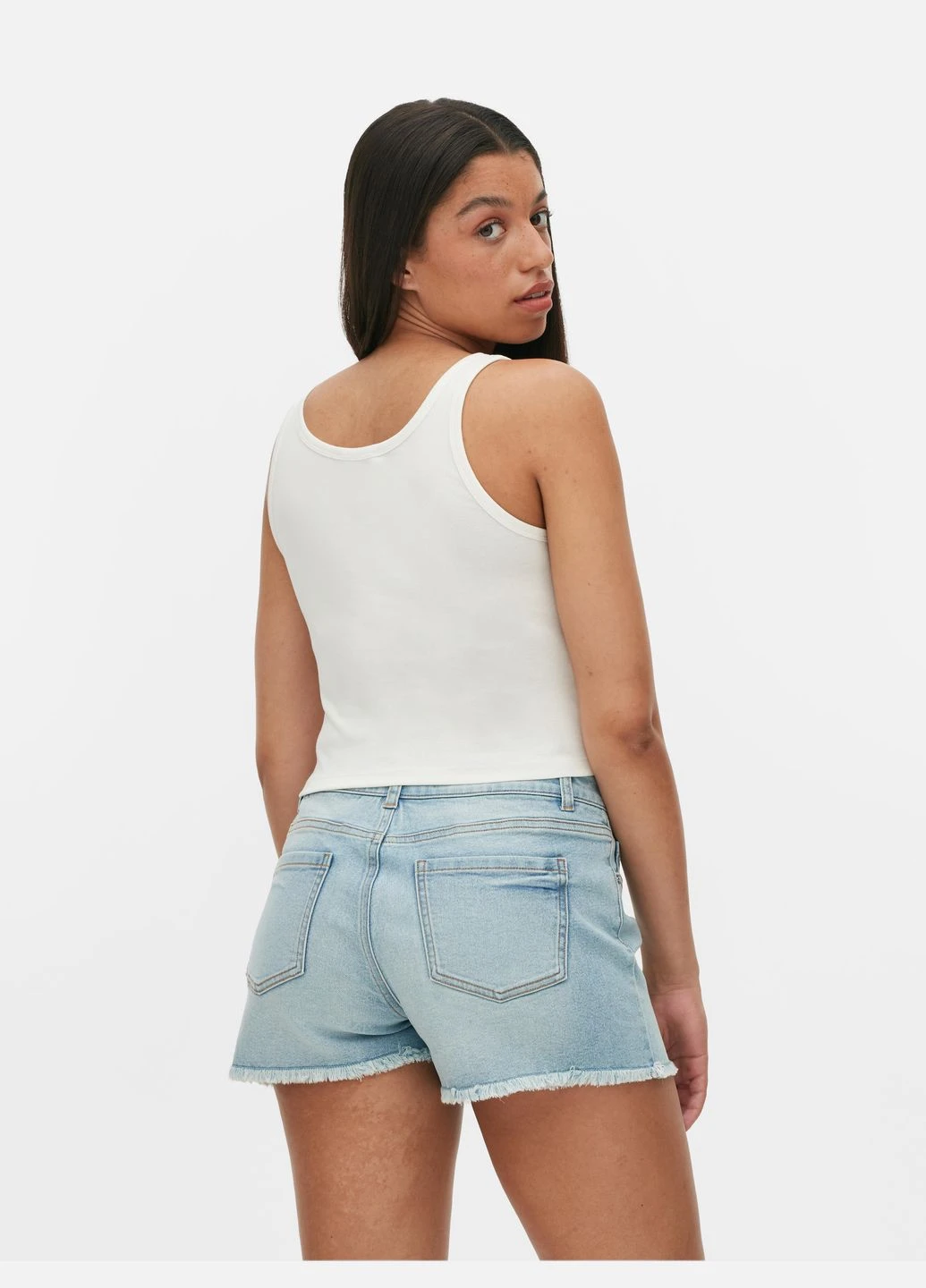Топ лето,белый с принтом черный, Primark (337100990)