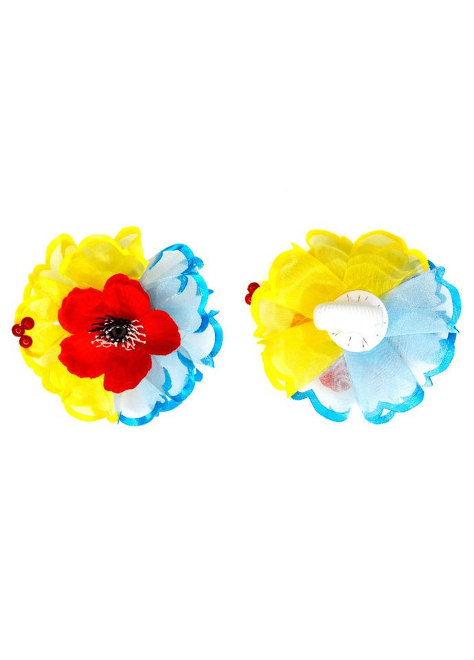 Детская резинка для волос "Маки" 0108-383 La-beauty (333702323)