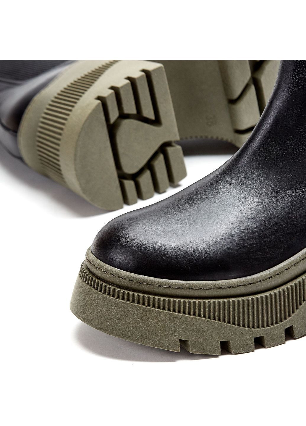 Черевики 00949 Чорні Evromoda (370709047)