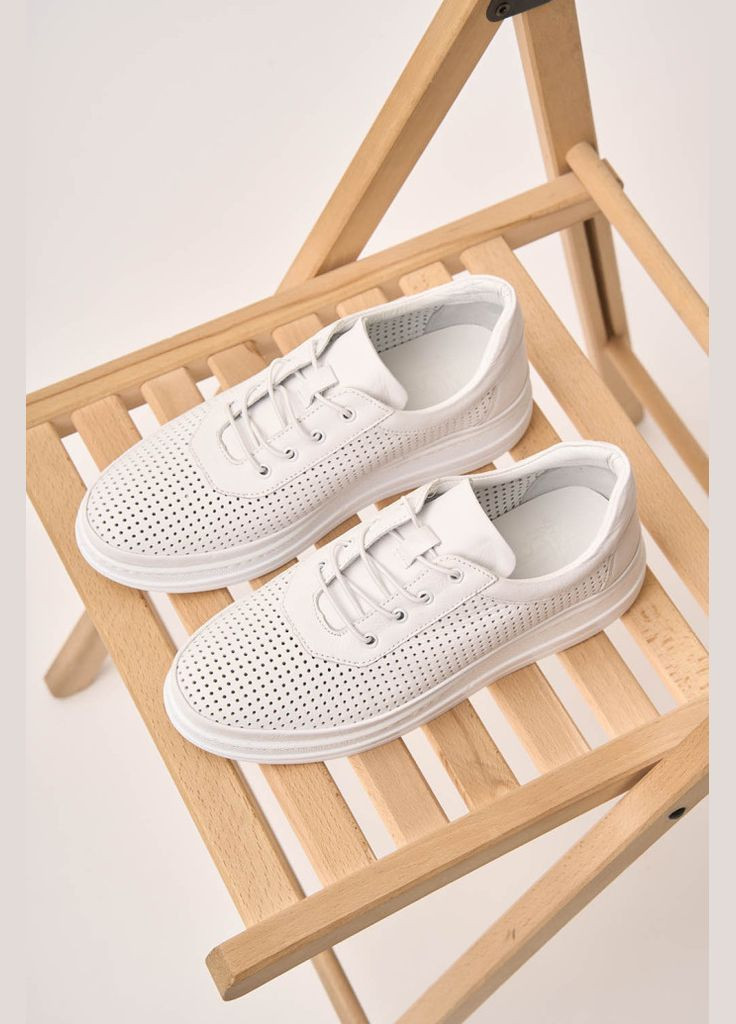 Белые мокасины 195595 Anna Lucci