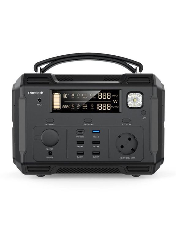 Зарядна станція BS004-EU-BK CHOETECH (315143789)