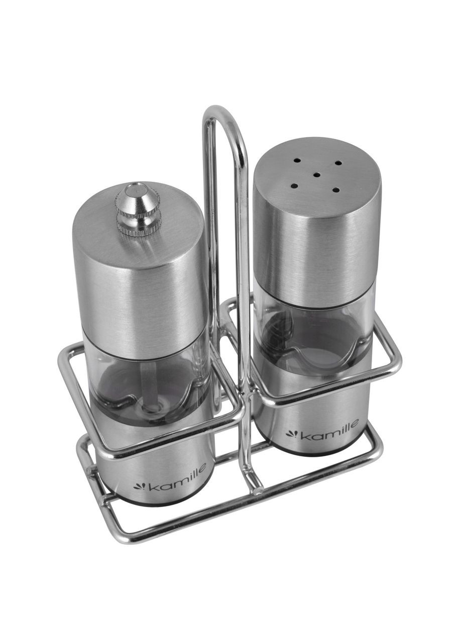 Набір для спецій KM-7052: млинок і сільничка на підставці Kamille (335977163)