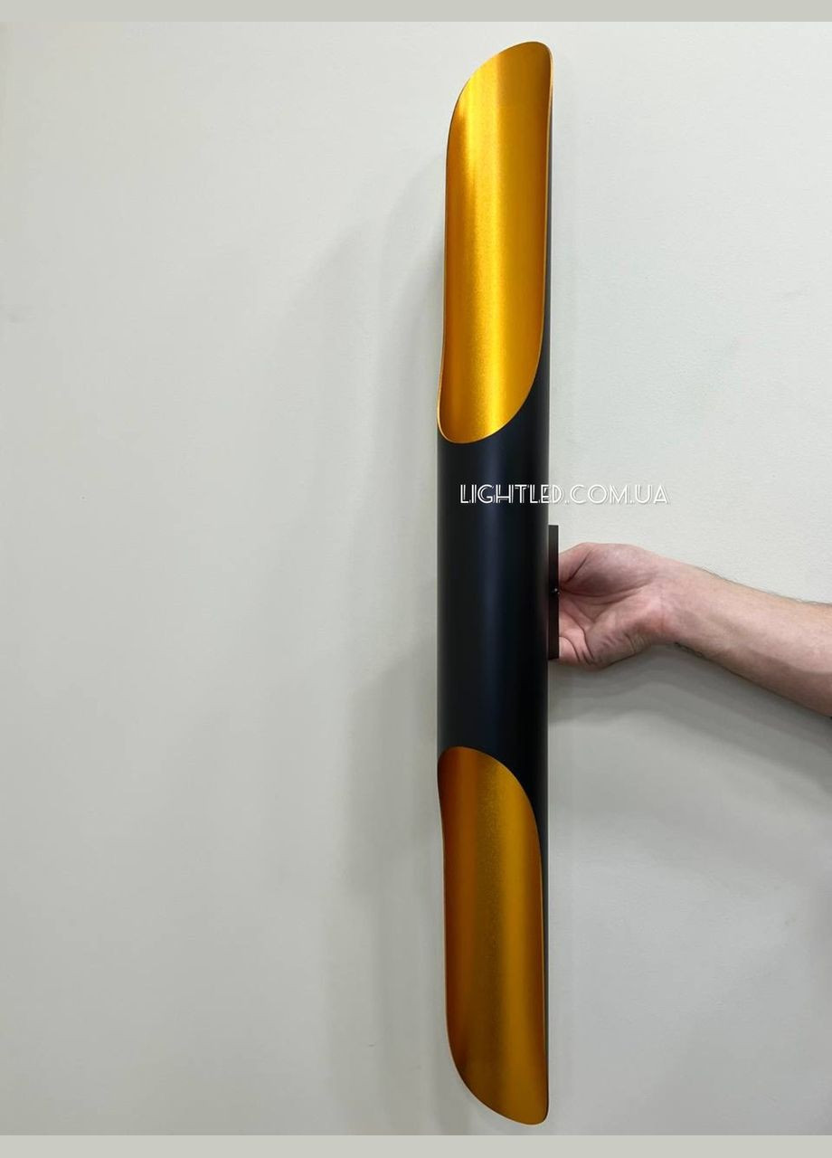 Настенный светильник "Труба" (56-WPR0912-1 BK) No Brand (370072281)