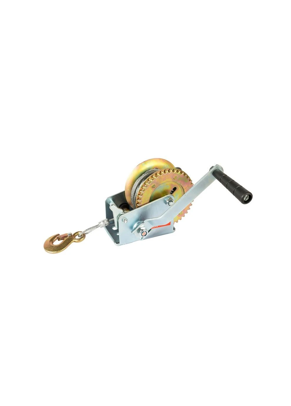 Лебідка барабанна 454 кг трос 10 м 86-8145 Mastertool (364121253)