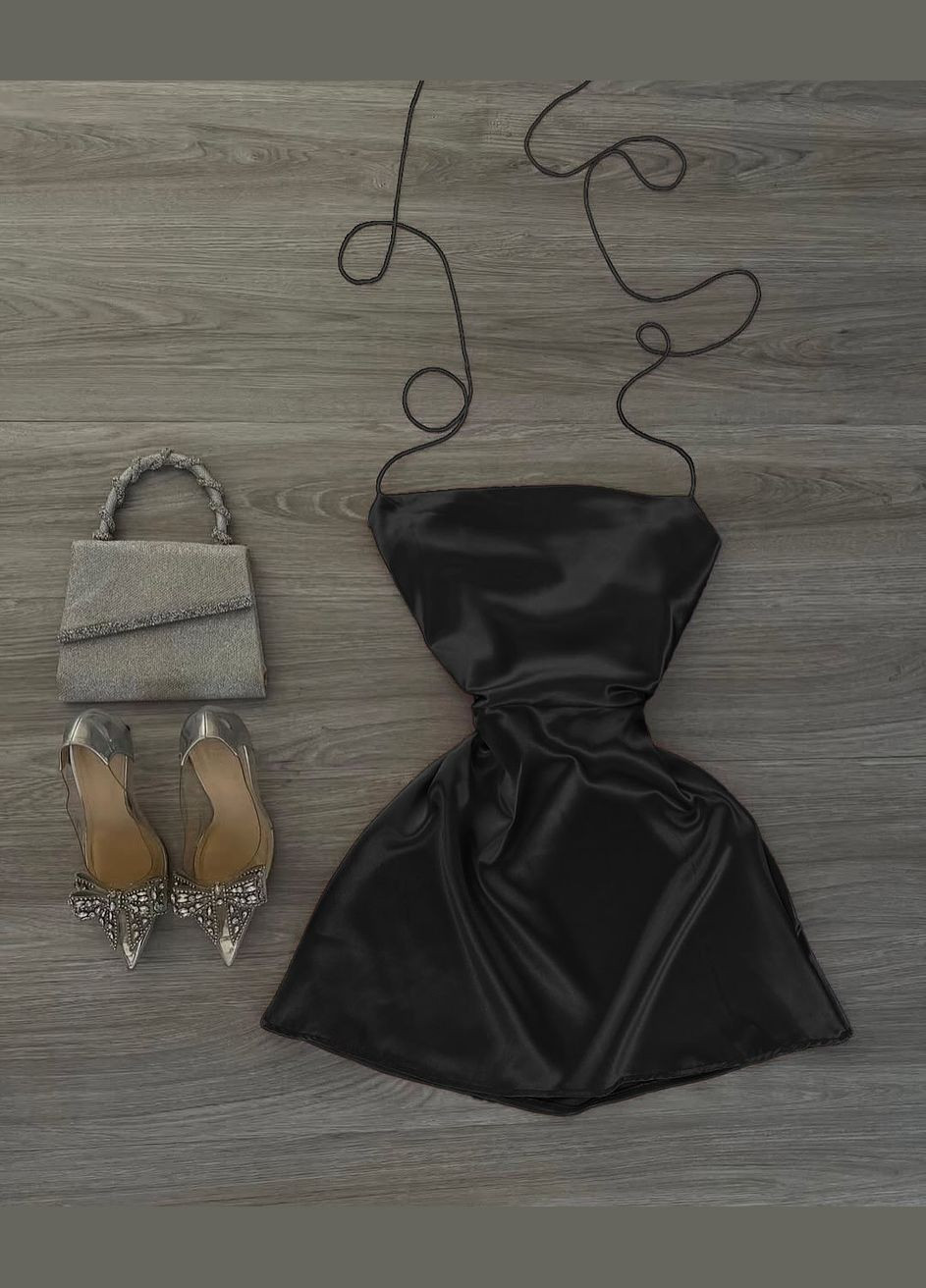 Чорна повсякденний сукня жіноча Україна однотонна