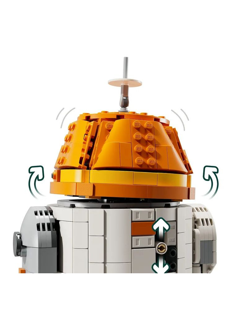 Конструктор Star Wars Чоппер (C1-10P). Дроїд-астромеханік, 1039 деталей () Lego 75416 (335030250)