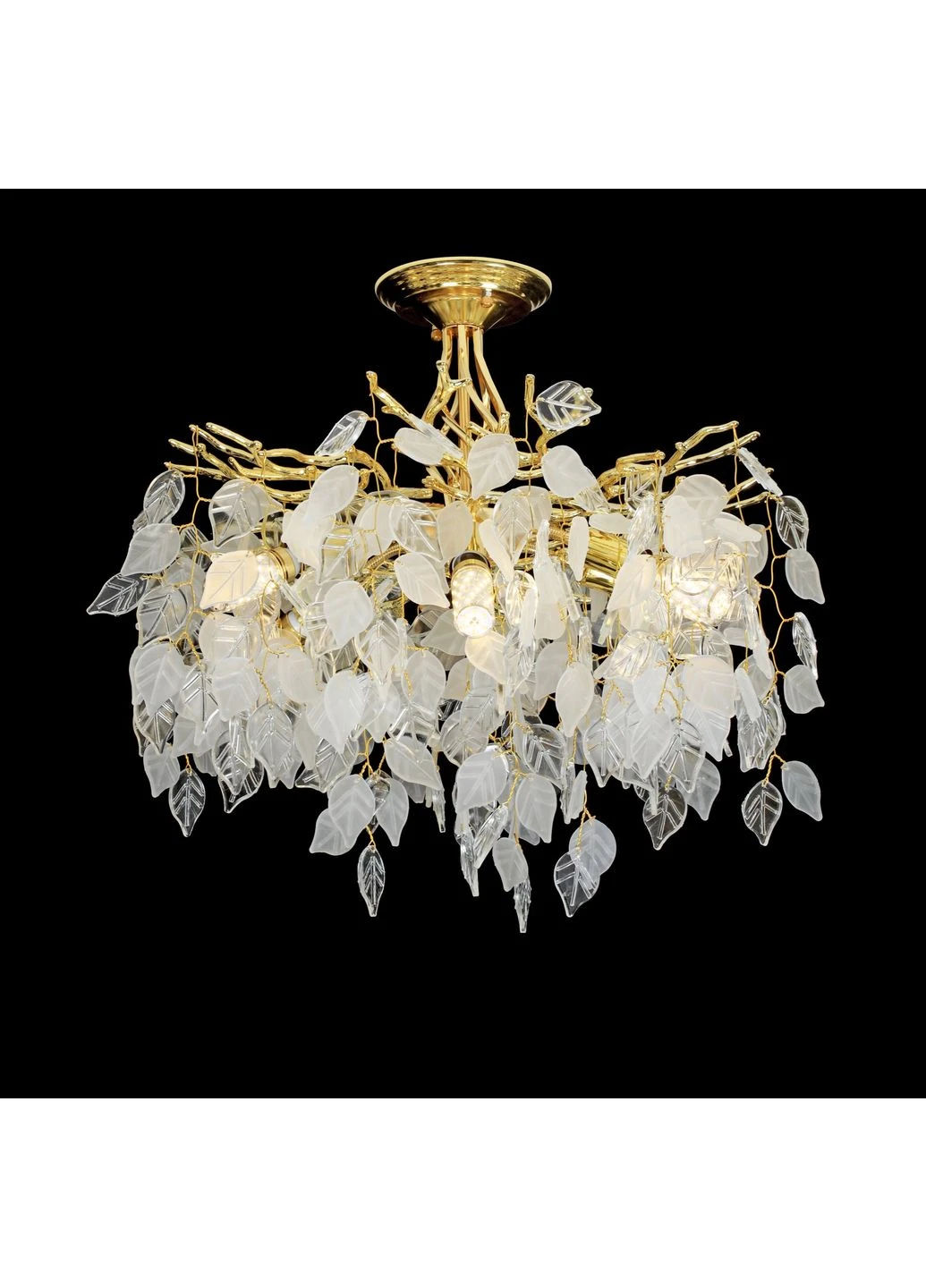 Люстра потолочная 33026/460 золотой на 6 ламп E14 Valeso (396248509)