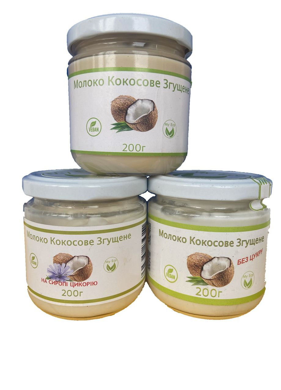 Кокосове згущене молоко на сиропі цикорію 1200 г, кокосове згущене молоко No Brand (326783319)