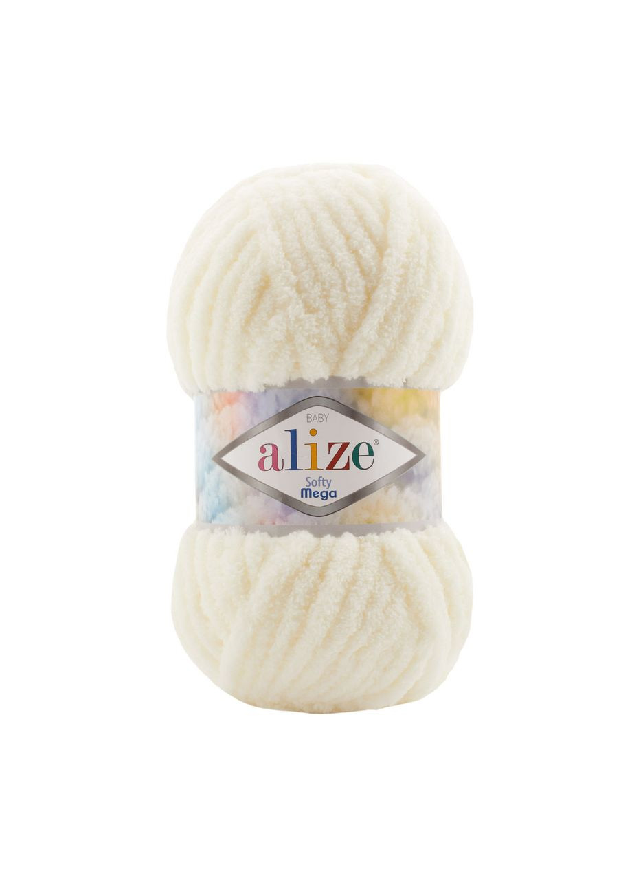 Softy Mega 62 пряжа плюшева Alize (326834869)