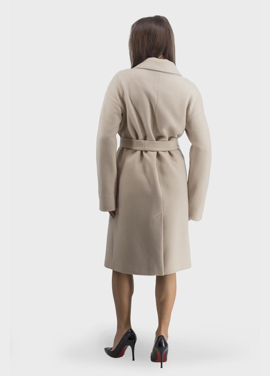 Молочное демисезонное Женское пальто Kent (кемел, ), 35718 No Brand