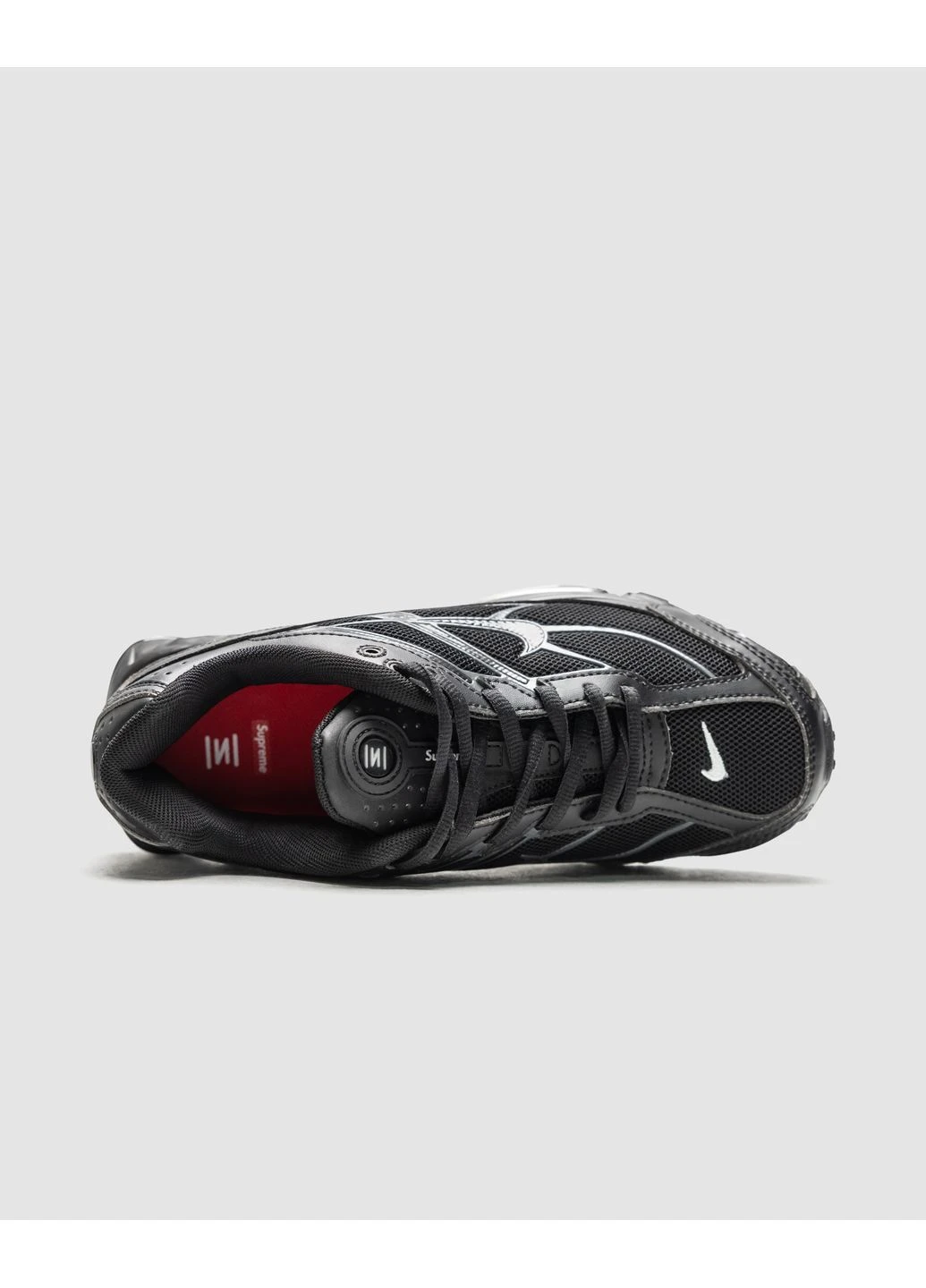 КРОСІВКИ ЖІНОЧІ NIKE SHOX RIDE 2 SP X SUPREME BLACK НАЙК ШОКС РАЙД 2 ЧОРНІ No Brand чорні демісезони (391953370)