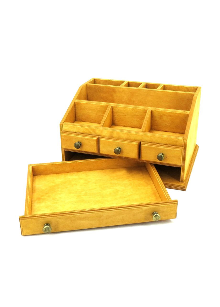 Настольный органайзер из дерева Гувернёр карри (КНЦ-001903) No Brand (328225695)