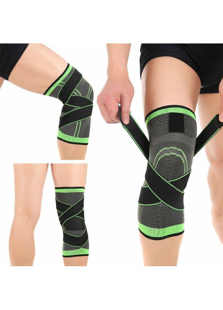 Набір 2шт Бандаж колінного суглоба, KNEE SUPPORT WN-26 / Фіксатор колінного суглоба / Наколінник еластичний No Brand (372816727)