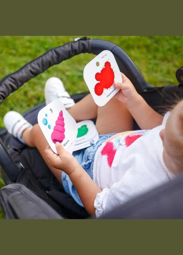 Карточки на кольце Цвета, Животные, укр. язык () Vladi toys VT2000-01 (328401304)