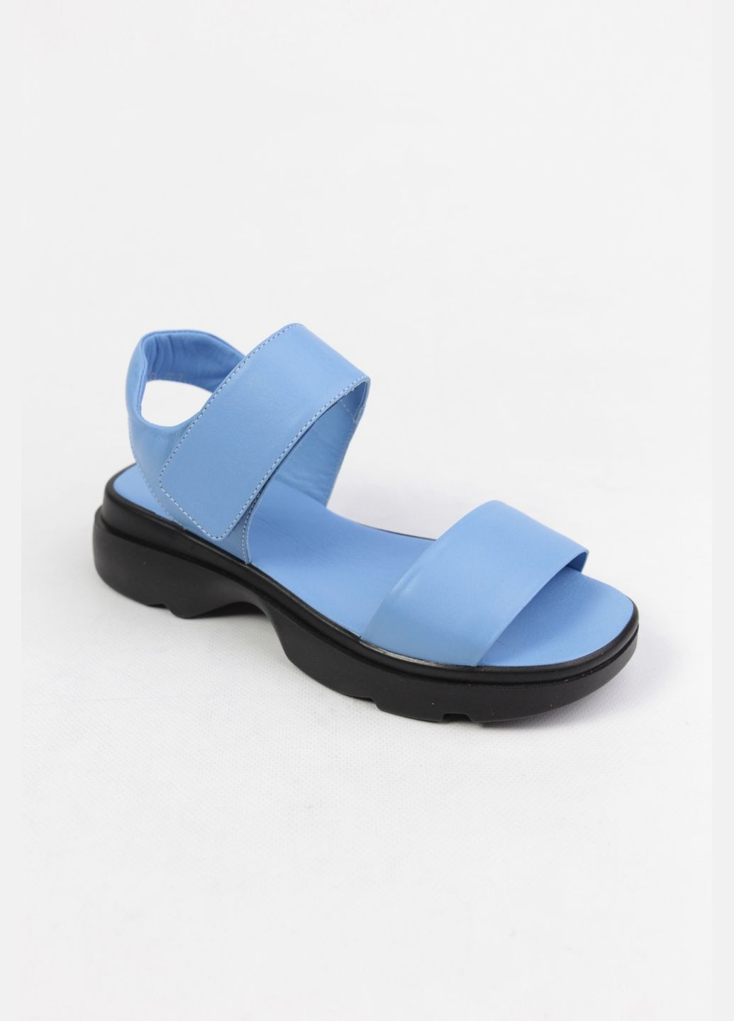 Синие босоножки Benito без застежки