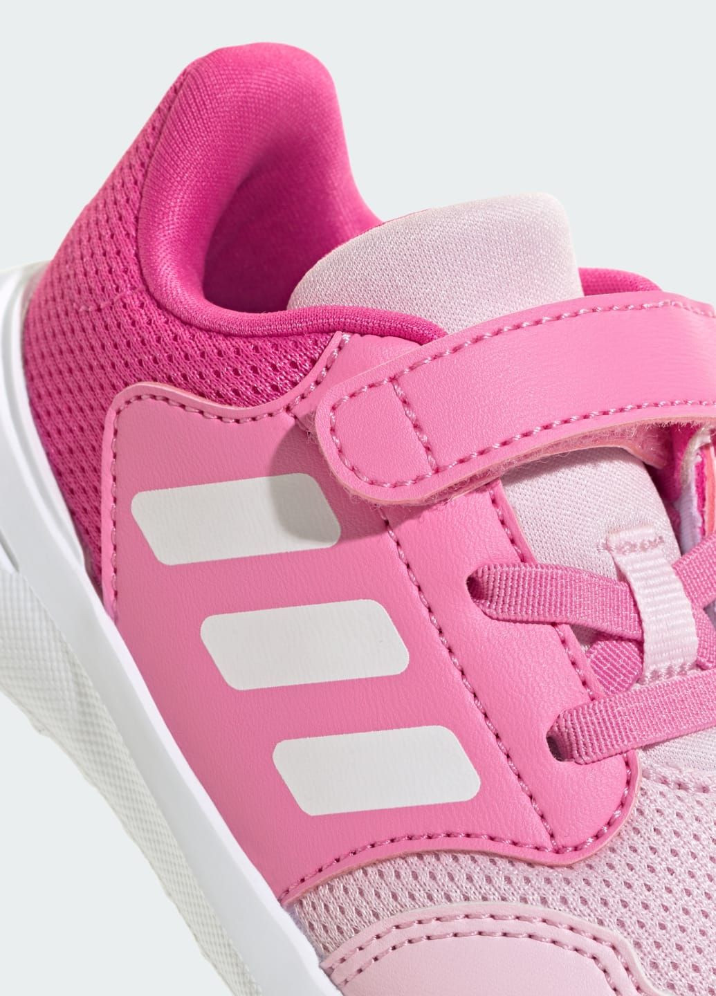 Рожеві всесезонні кросівки tensaur run 3.0 kids adidas