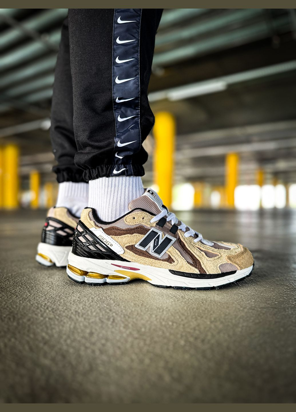 Коричневі всесезон кросівки чоловічі new balance 1906d brown | нью беланс 1906d коричневі No Brand