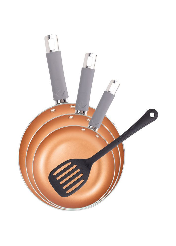 Набір сковорідок Loja Reeco 18+22+26 см (BGEU-5582) Bergner (307437375)