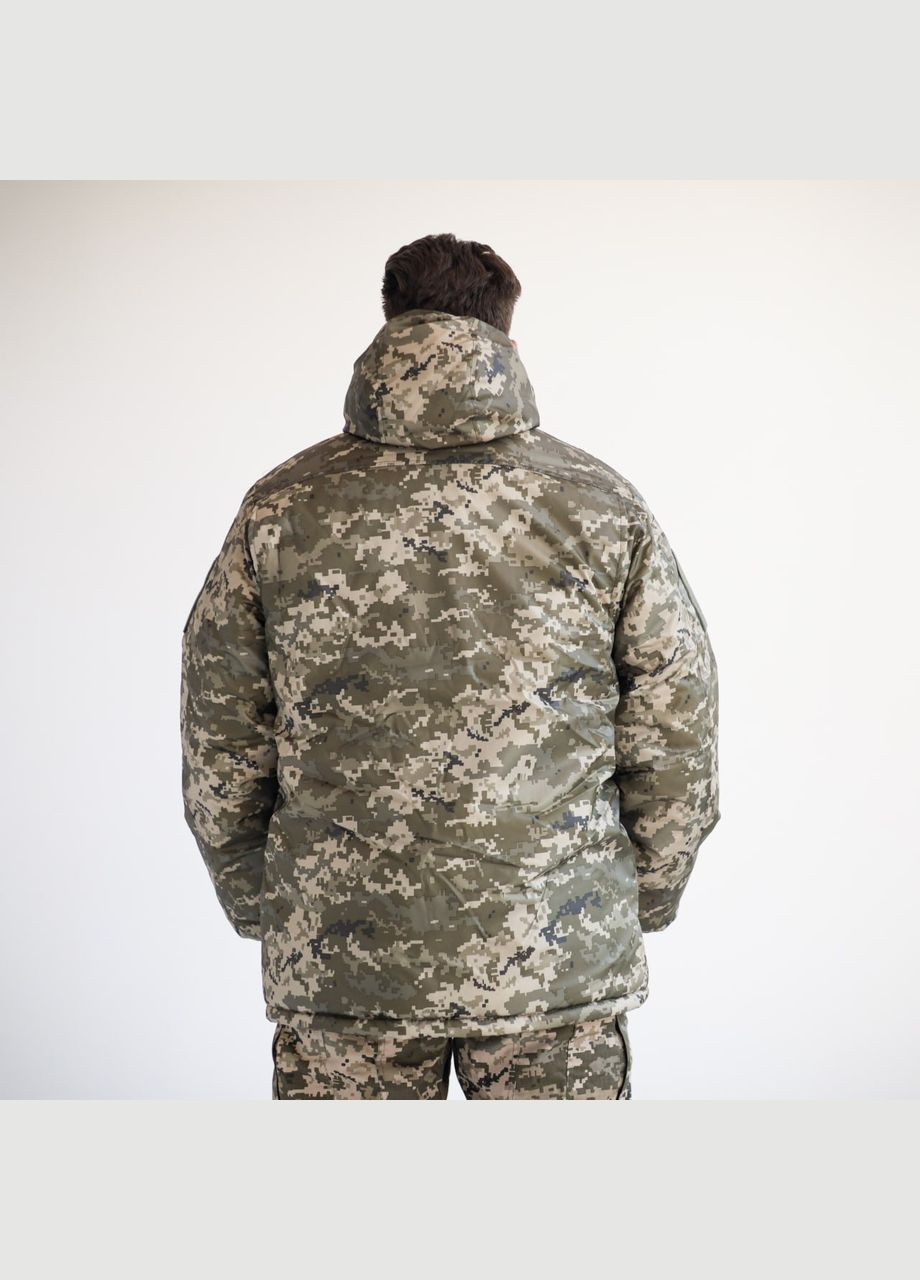 Бушлат на флісі (плащівка) + Тактичні штани на флісі No Brand