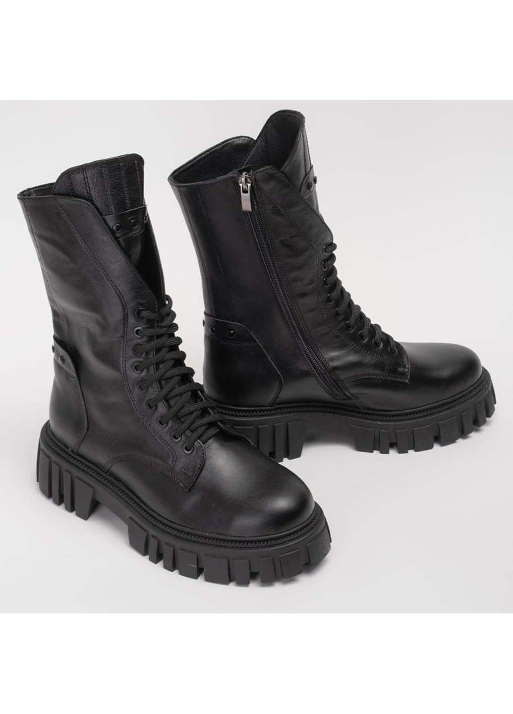 Осенние ботинки женские кожаные Fashion