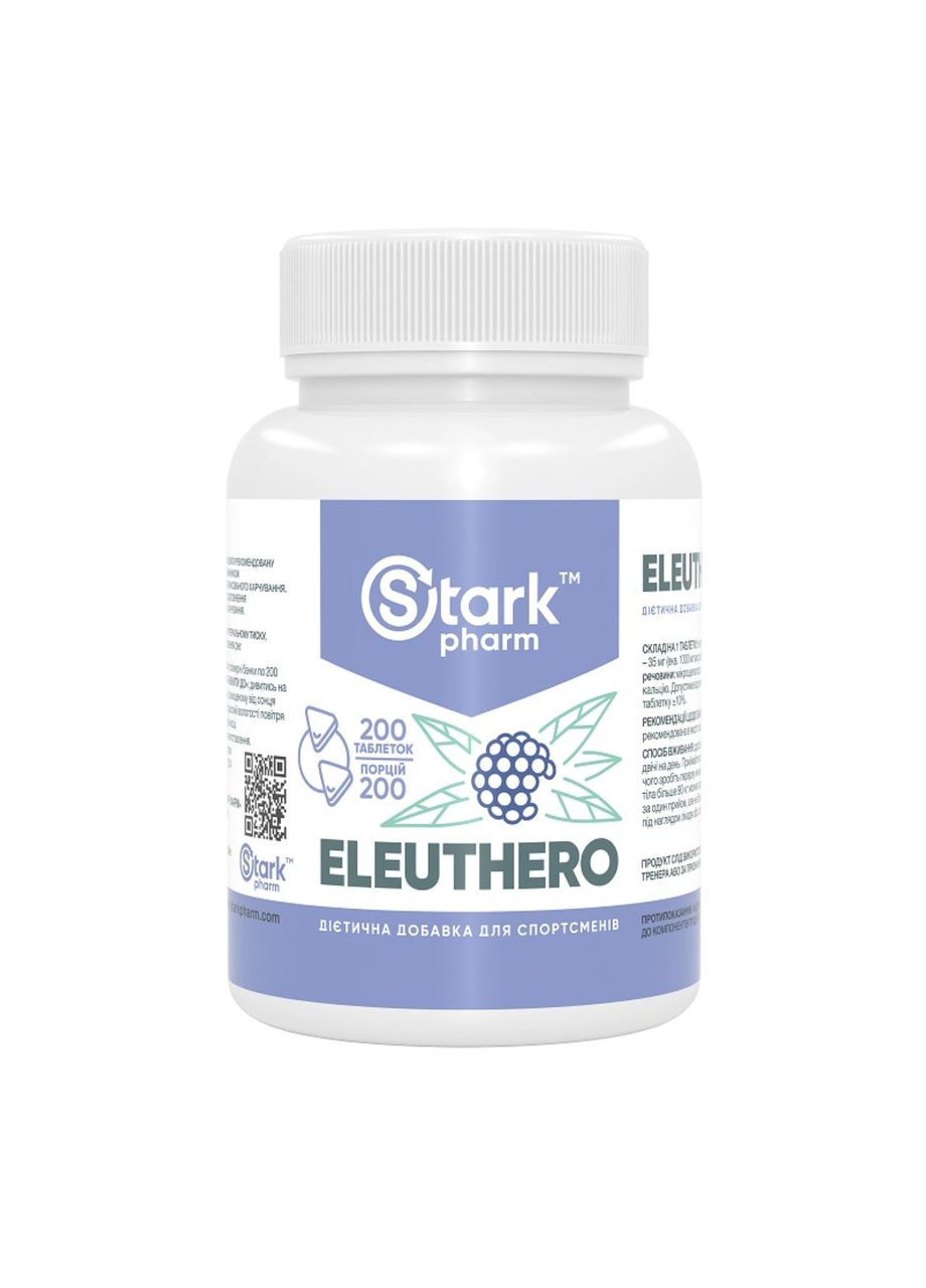Stark Eleuthero 35mg - 200 caps Stark Pharm (369399522)