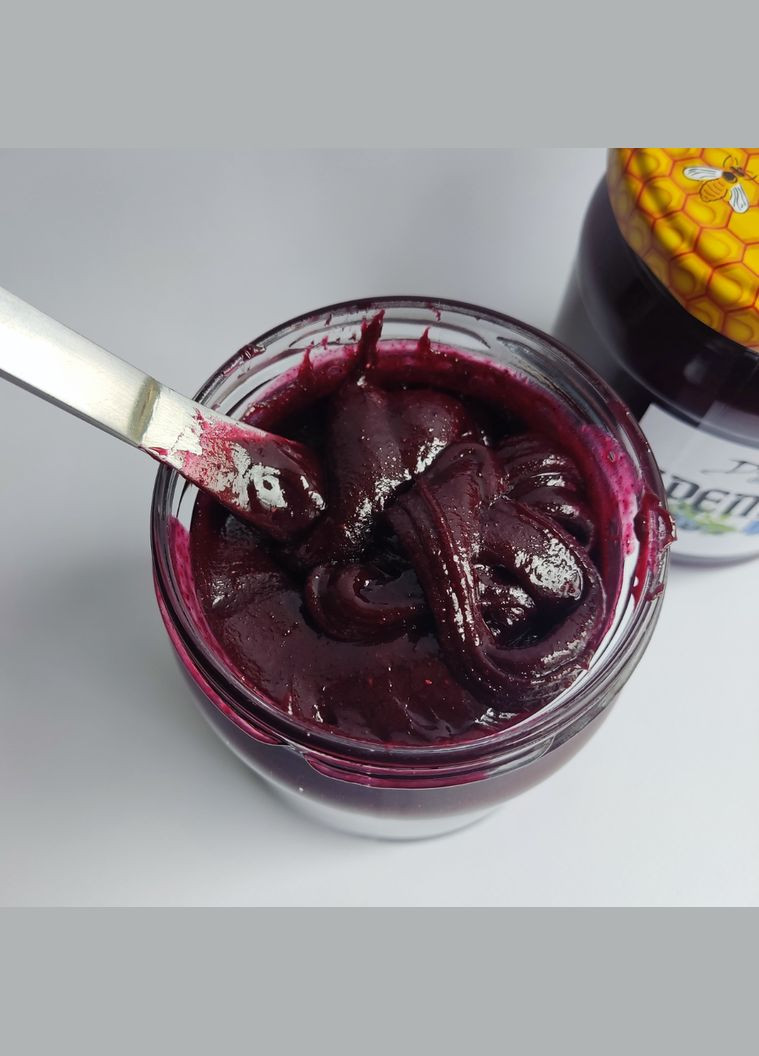 Крем-мед Черника 650 грамм МЕД ПОШТОЮ (322148933)