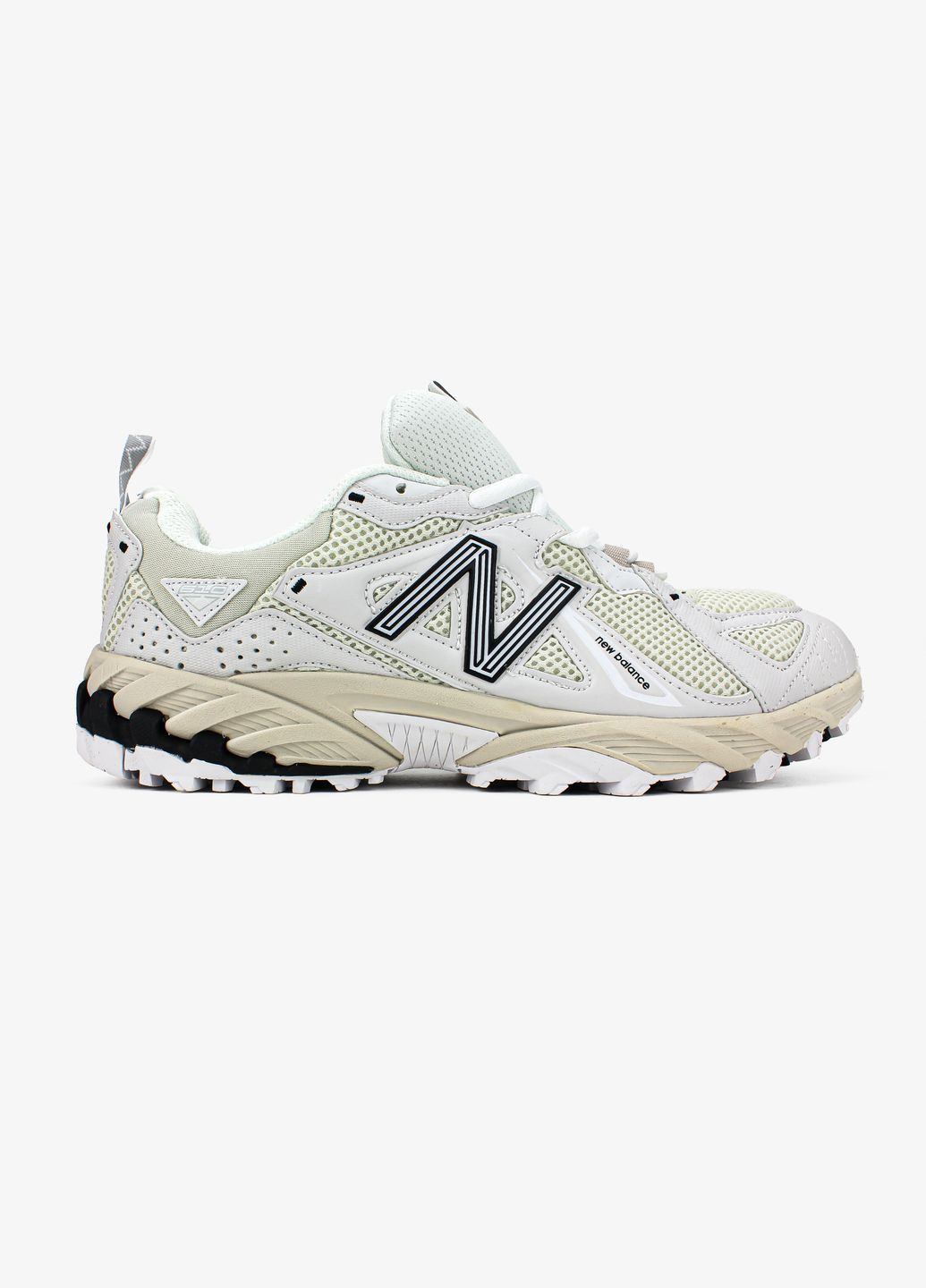 Білі Осінні кросівки чоловічі new balance 610 nimbus cloud white black ml610tba No Brand
