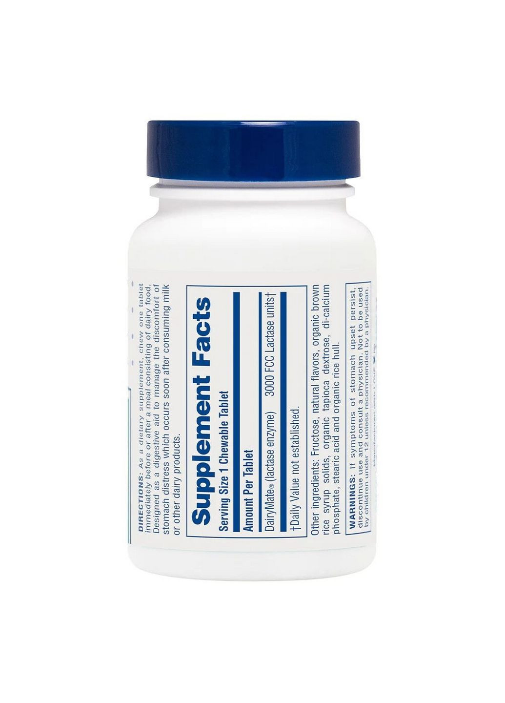 Натуральна добавка Say Yes to Dairy, 50 жувальних таблеток Natures Plus (294925449)