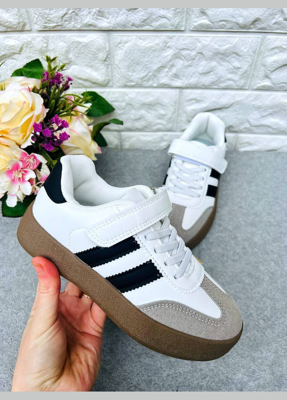 Білі кросівки унісекс Clibee