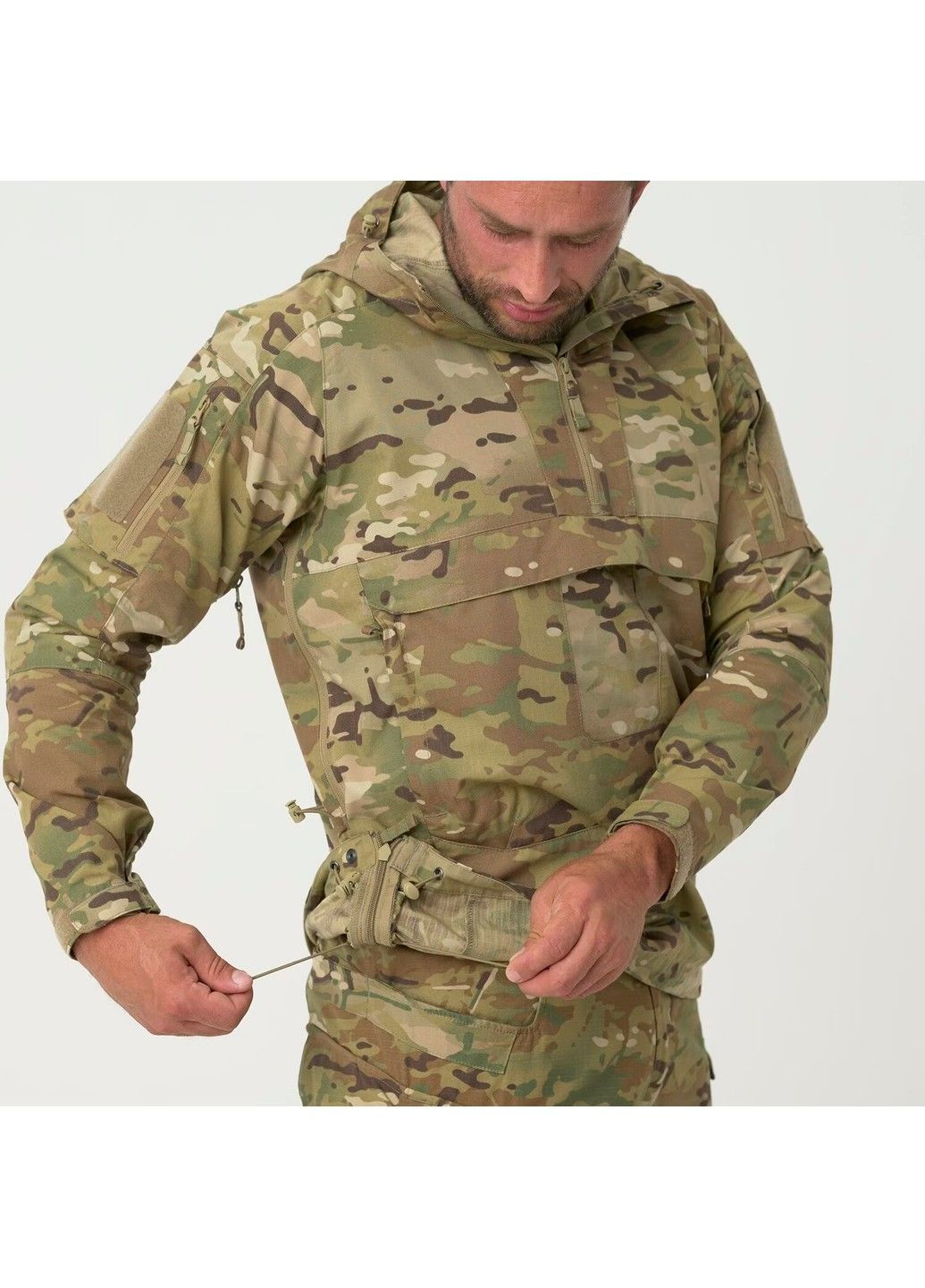 Комбінована демісезонна куртка helikon anorak tracer polycotton rip-stop Helikon-Tex