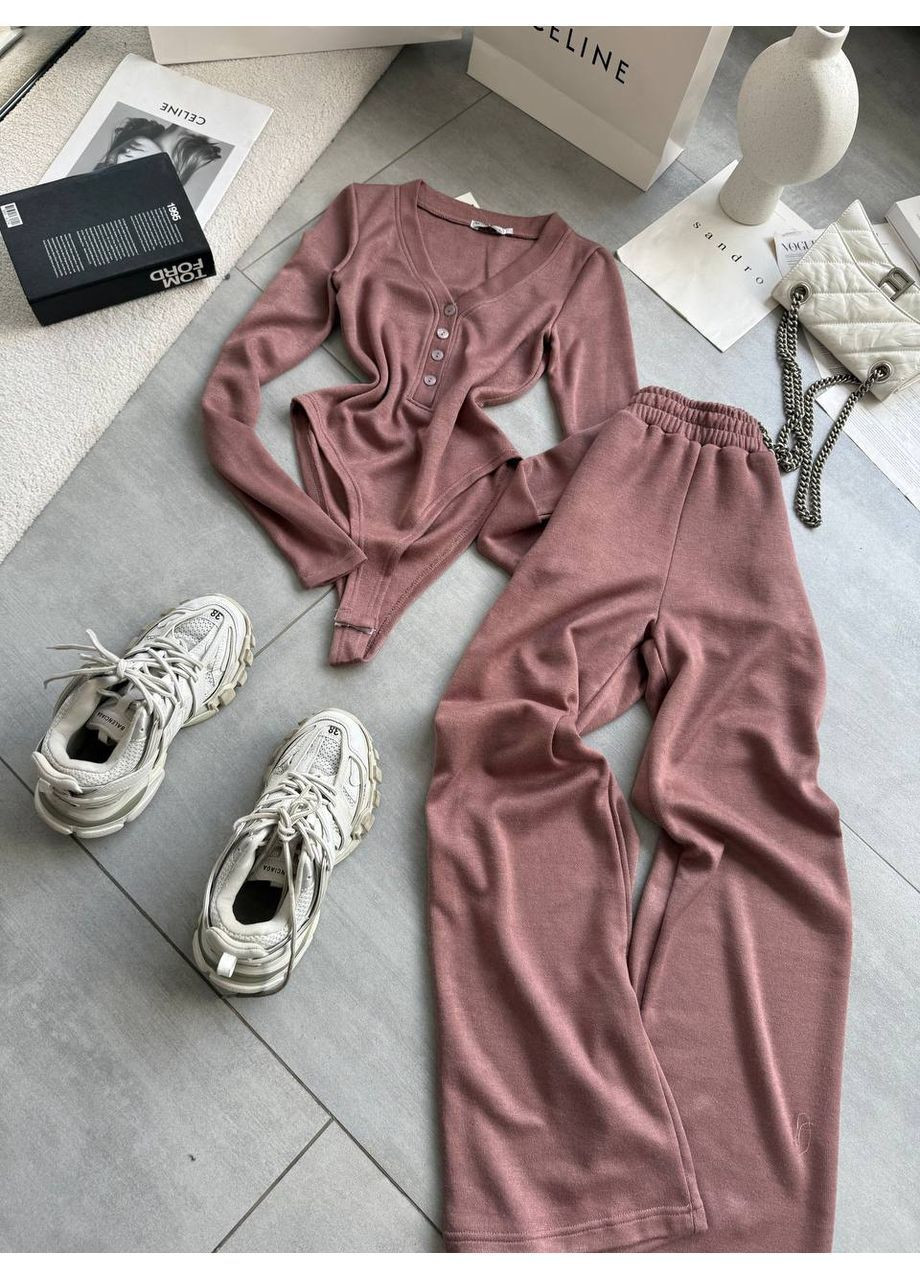 Женский костюм с боди No Brand (366227383)