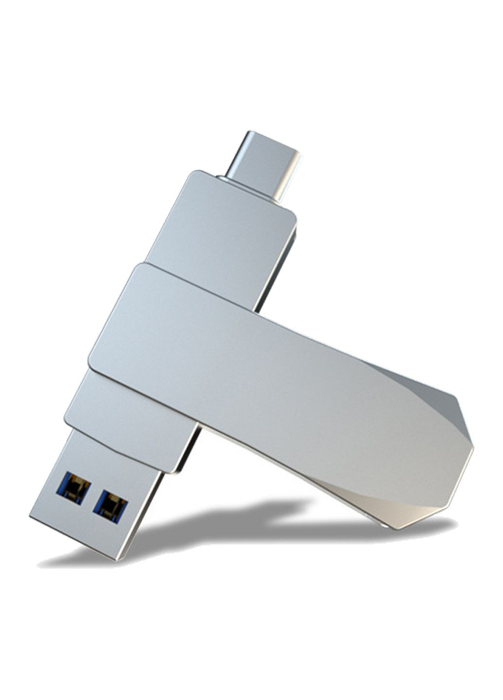 Флеш память USB Shengkewei OTG-S23-64 64GB USB 3.2 + Type-C Silver No Brand (339864587)