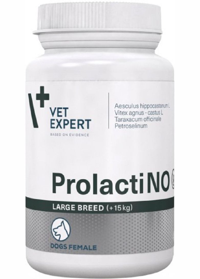 Пищевая примесь во время ложной беременности у собак больших пород ProlactiNO Large Breed от 15 кг 40 VetExpert (279561406)