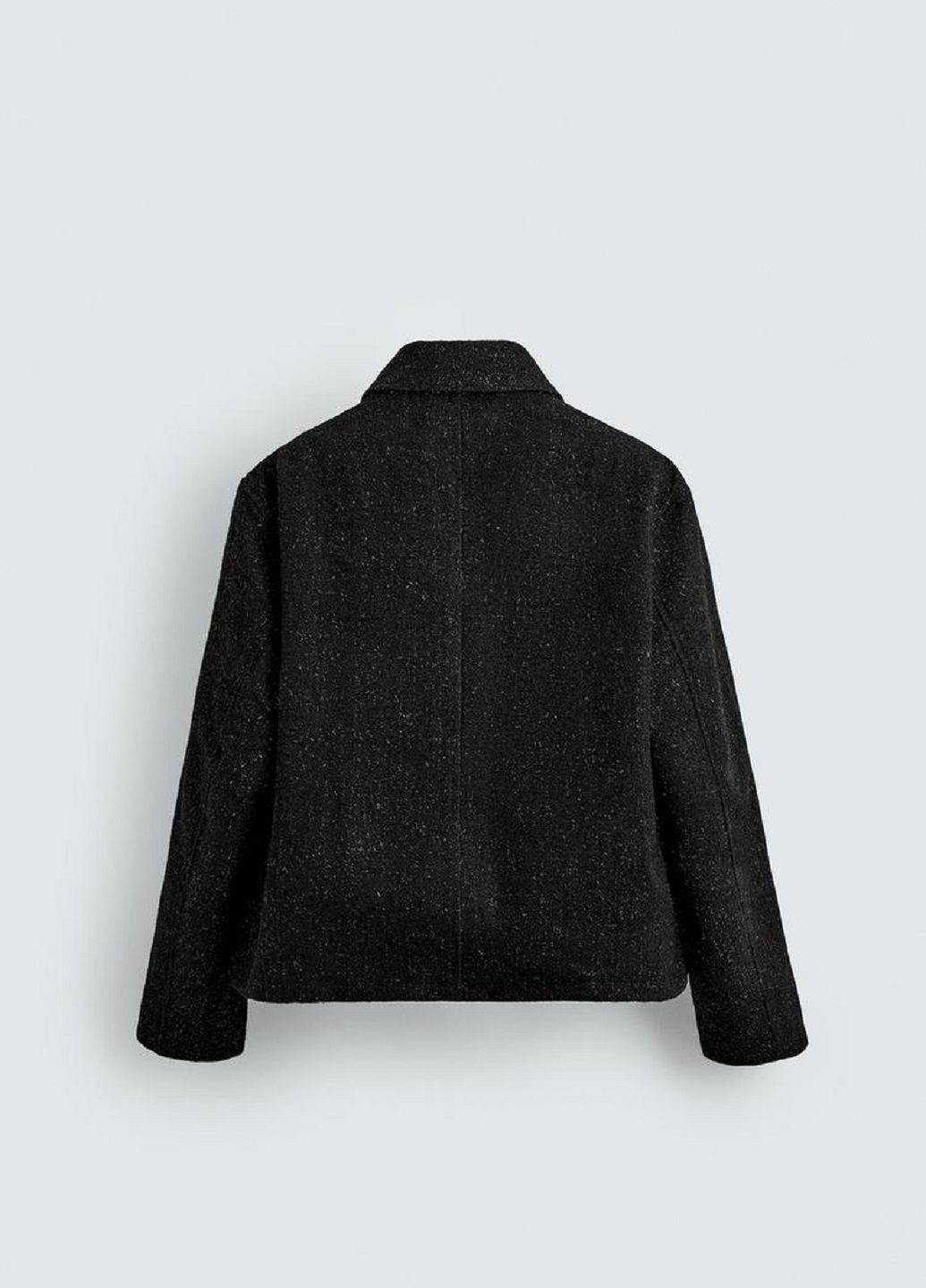 Чорна демісезонна куртка Zara