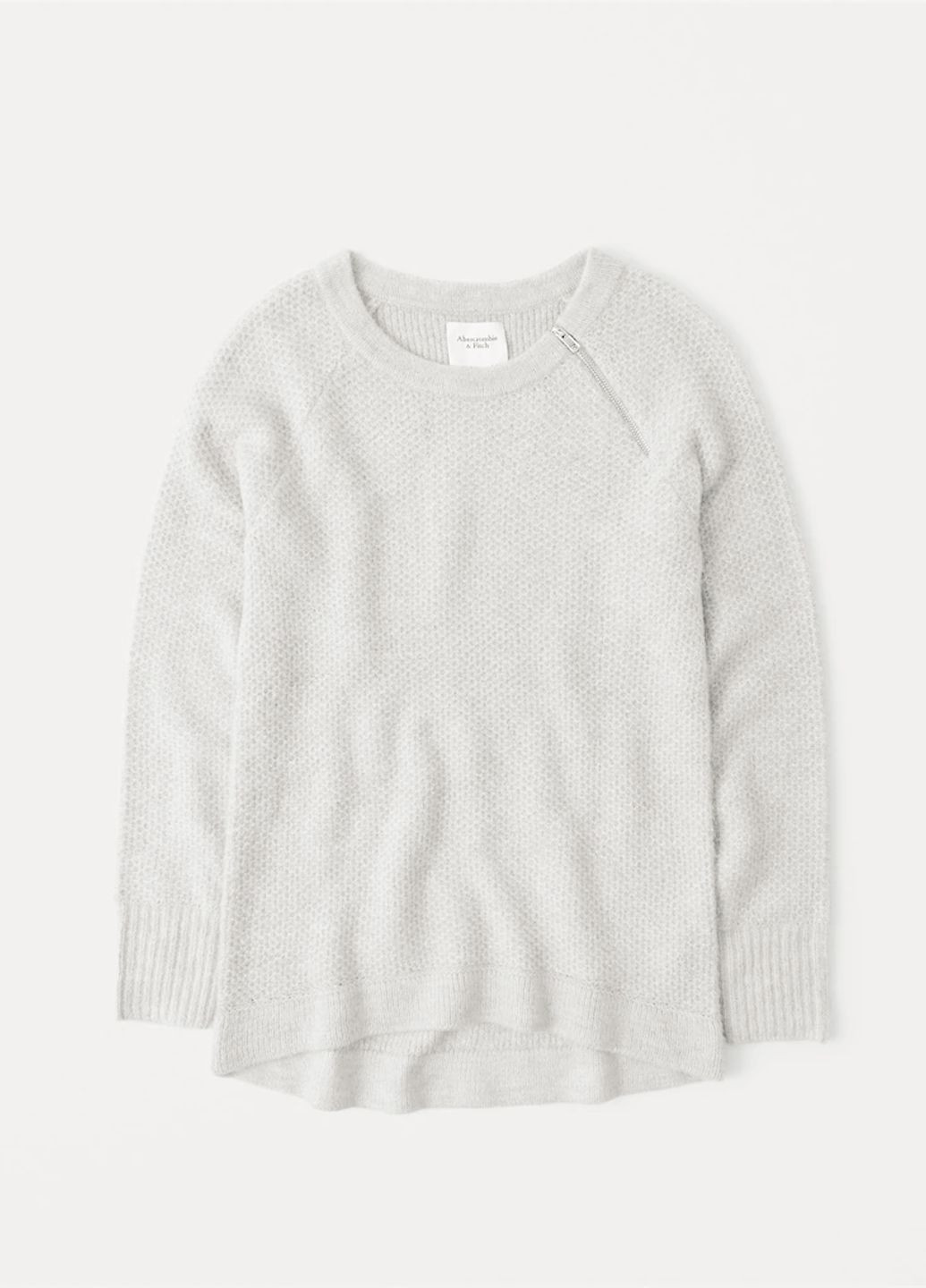 Білий демісезонний светр жіночий - светр af8539w Abercrombie & Fitch