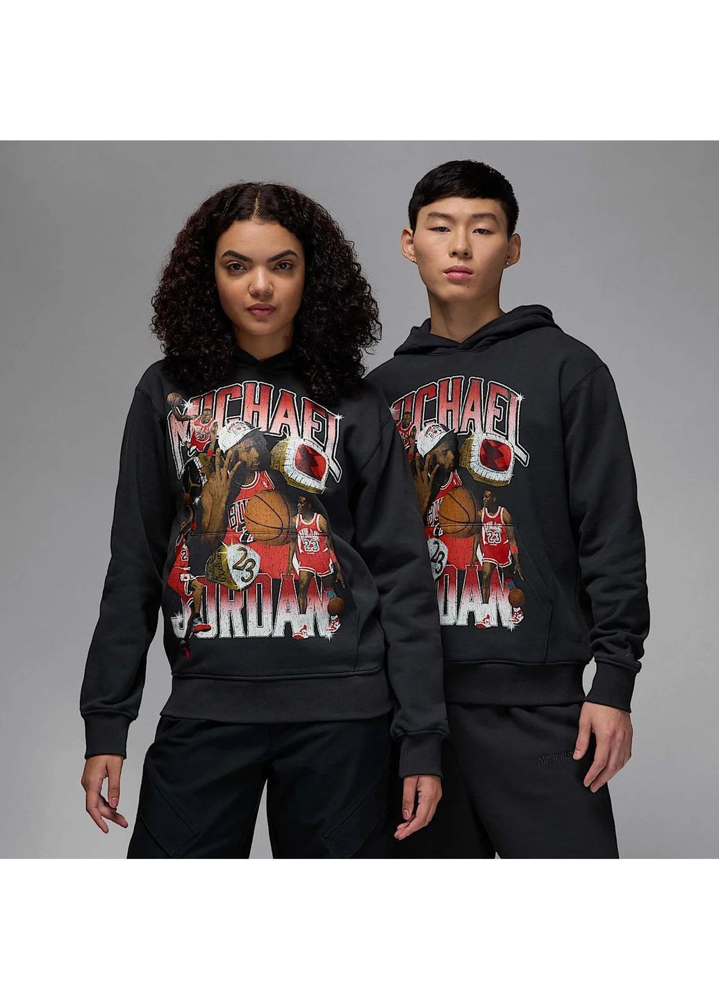 Худі унісекс Flight Fleece Black Air Jordan (364836712)