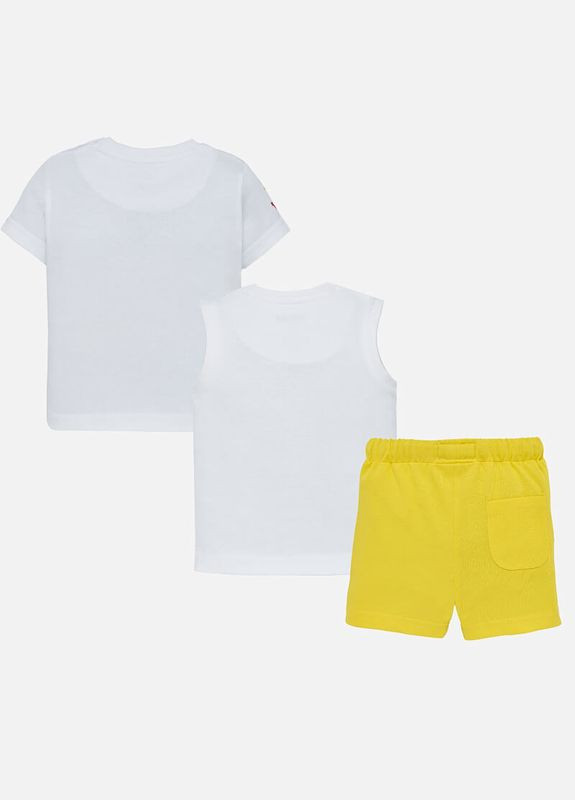 Комбінований комплект: футболка, майка та шорти Mayoral