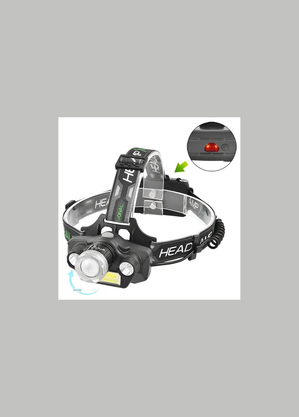Налобный аккумуляторный фонарик BL-T45-T6 HandyHeat (361081523)