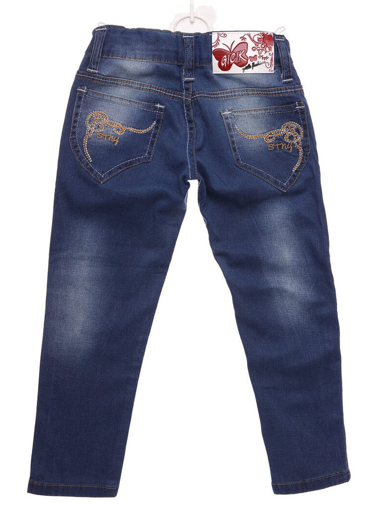 Джинси для дівчинки Cool сині 98 см (30860) BABYKROHA (323469286)
