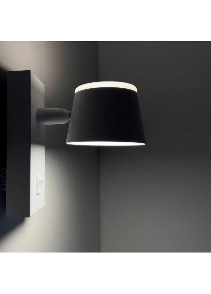 Світильник настінний CROCUS-R 8W 4200K 560Lm IP20 білий ( 550010 ) Violux (365651410)