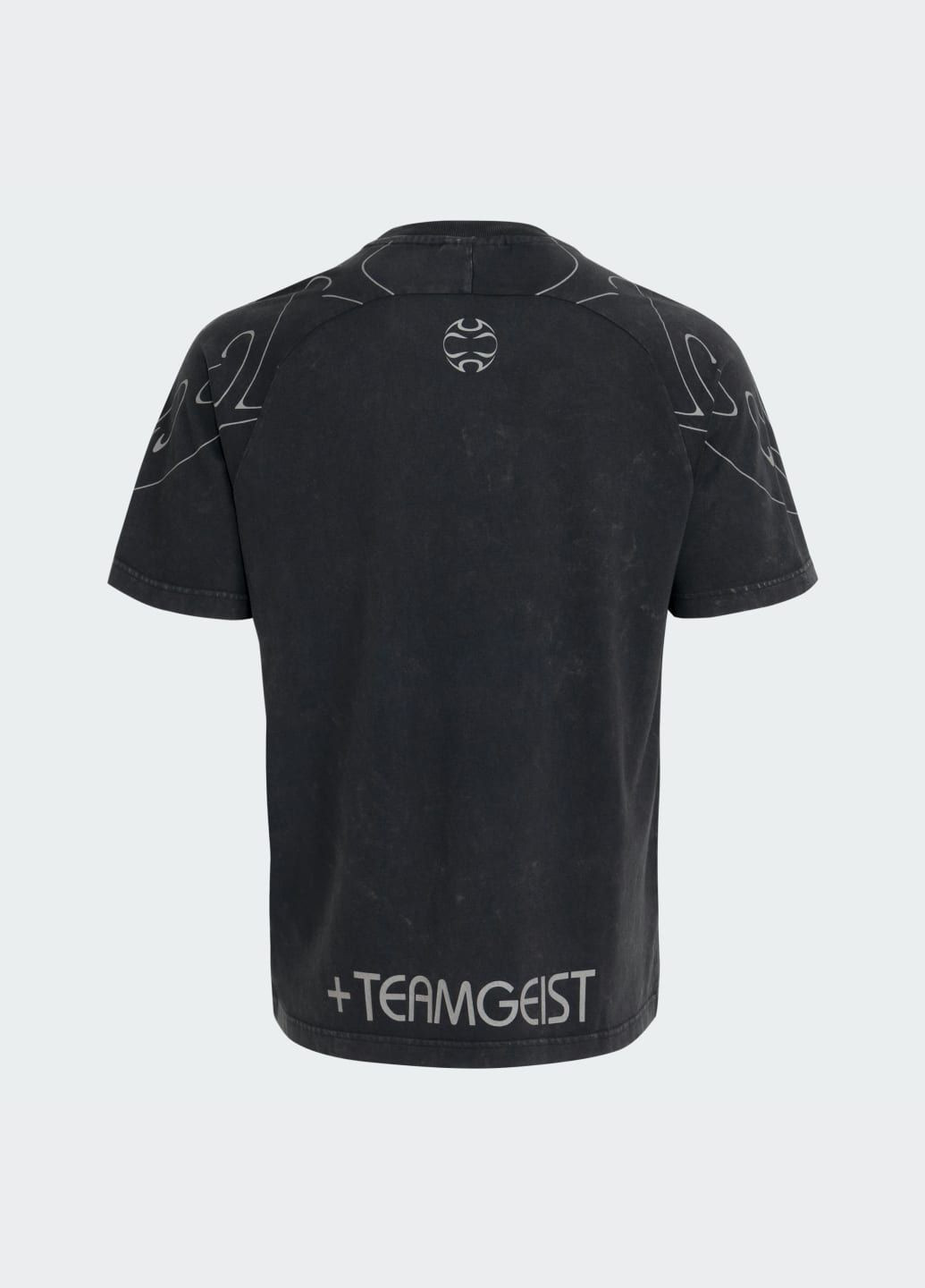 Чорна футболка adilenium season 4 teamgeist graphic adidas