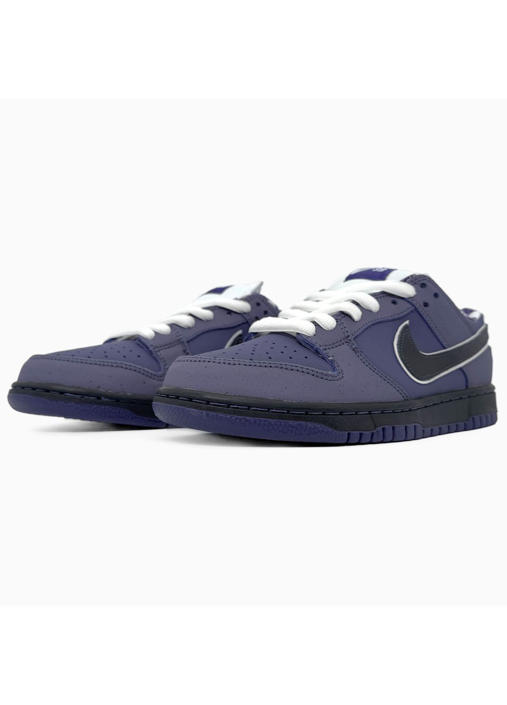 КРОСІВКИ ЖІНОЧІ NIKE SB DUNK PURPLE НАЙК СБ ДАНК No Brand комбіновані демісезони (369393218)