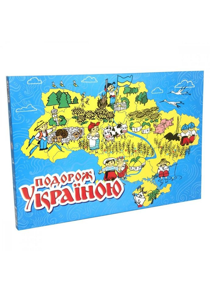 Настольная игра "Путешествие по Украине" 59ST Strateg (334155368)